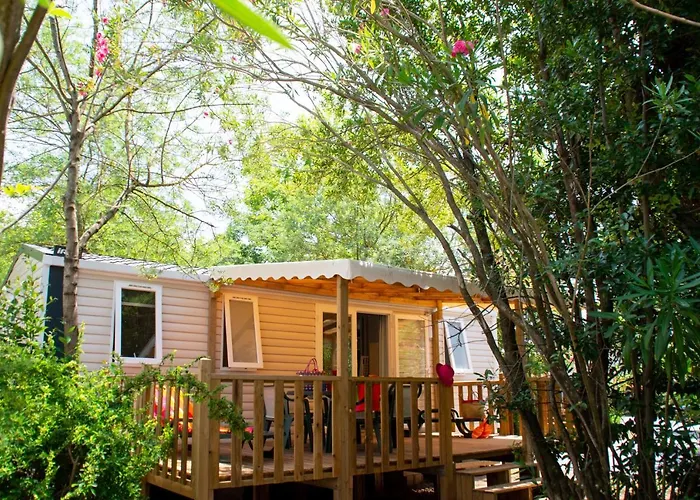Camping Les Pecheurs Campingplatz Roquebrune-sur Argens